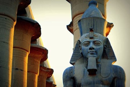 Ramses II in Luxor Temple