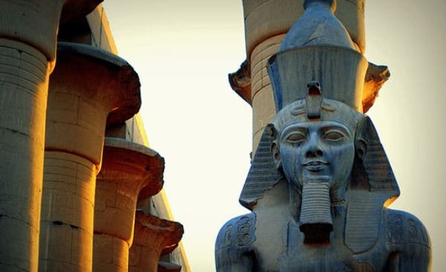 Ramses II in Luxor Temple
